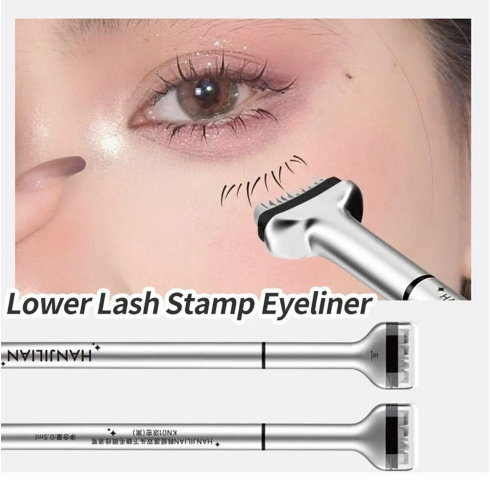 RUOYING Han Jilian Double-Headed Lower Eyelash Stamp - Black - Picture 2 of 2
